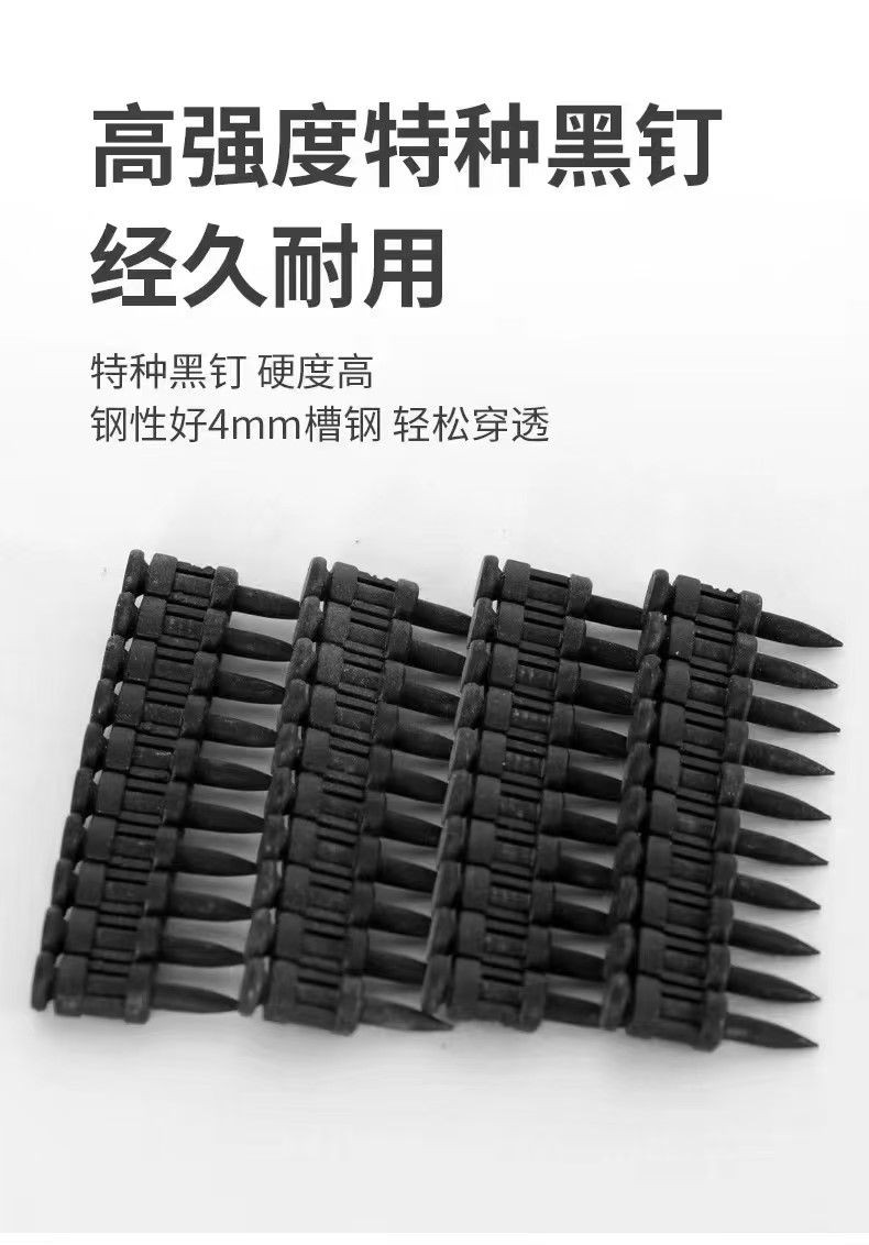 Gas nails black
